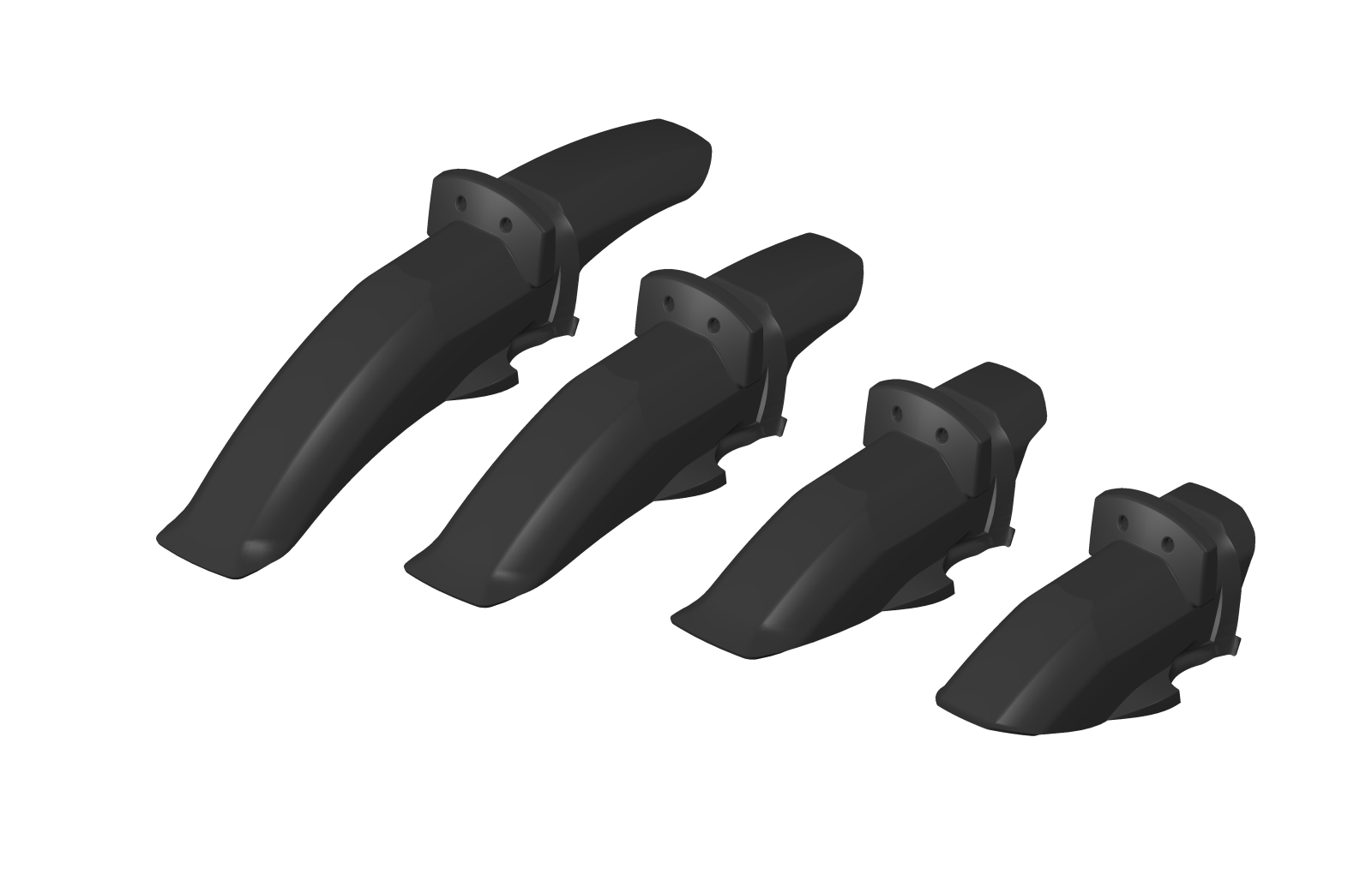 VisionVelo FOX 38 Mudguard universal