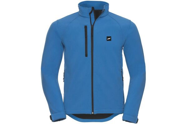 NICOLAI SOFTSHELL JACKE - blau [S]