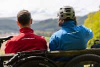 NICOLAI SOFTSHELL JACKE - blau [S]