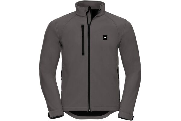 NICOLAI SOFTSHELL JACKE - grau [M]
